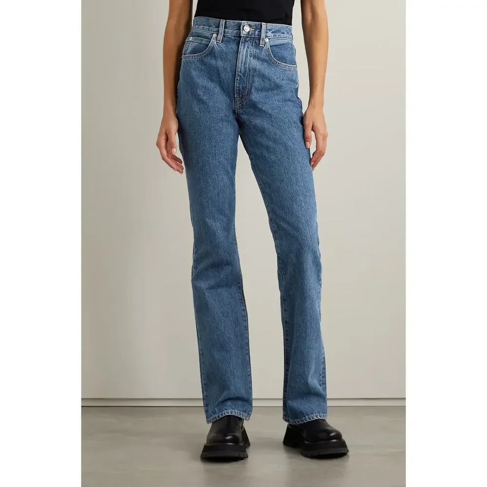 SLVRLAKE‎ Charlotte High Rise Boot Cut Jeans in Tucson Size 31 Flare Rigid Denim